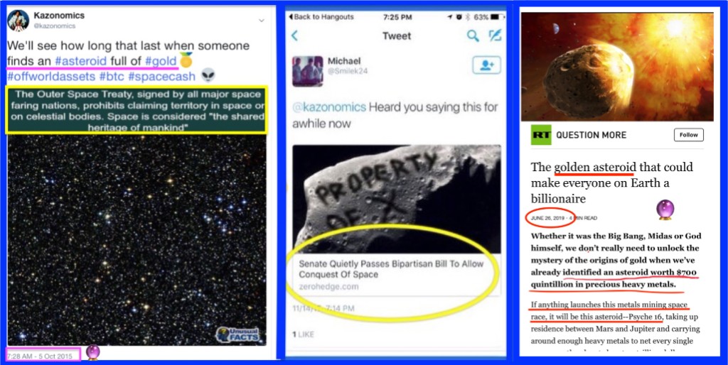 Oct 5, 2015 — SpaceCash: the reversal on off-world assets, called before the SPACE Act